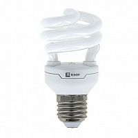 Лампа энергосберегающая КЛЛ HS-полуспир. 20W 4000K E27 10000h |  код. HS-T2-20-840-E27 |  EKF